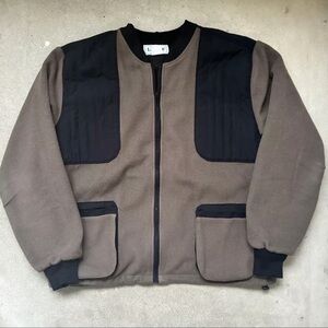 Men's Brown and Black Jacket